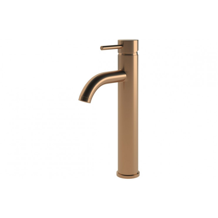 Pescara Tall Basin Mixer - Brushed Bronze Pescara Tall Basin Mixer - Brushed Bronze