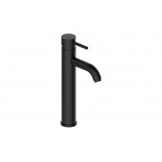 Pescara Tall Basin Mixer - Matt Black