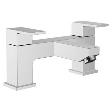 Ponza Bath Filler - Chrome Bathroom Taps