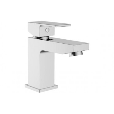 Ponza Cloakroom Basin Mixer & Waste - Chrome Bathroom Taps