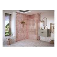 Grada Straight 30mm Ladder Radiator (500x1200x30mm) - Brushed Bronze