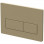 Rectangle Push Button Flushplate - Brushed Brass