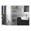 Rhondi Round Ladder Radiator (500x800x50mm) - Chrome