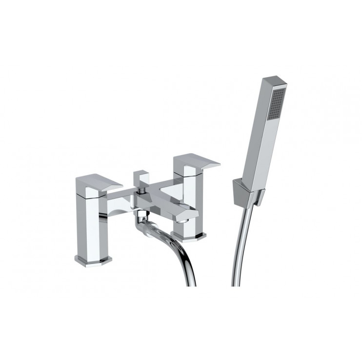 Roda Bath/Shower Mixer & Bracket - Chrome Bathroom Taps Roda Bath/Shower Mixer & Bracket - Chrome Bathroom Taps