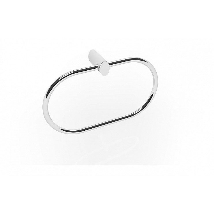 Ronde Towel Ring - Chrome