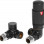 Round Thermostatic Matt Black Radiator Valves - Corner