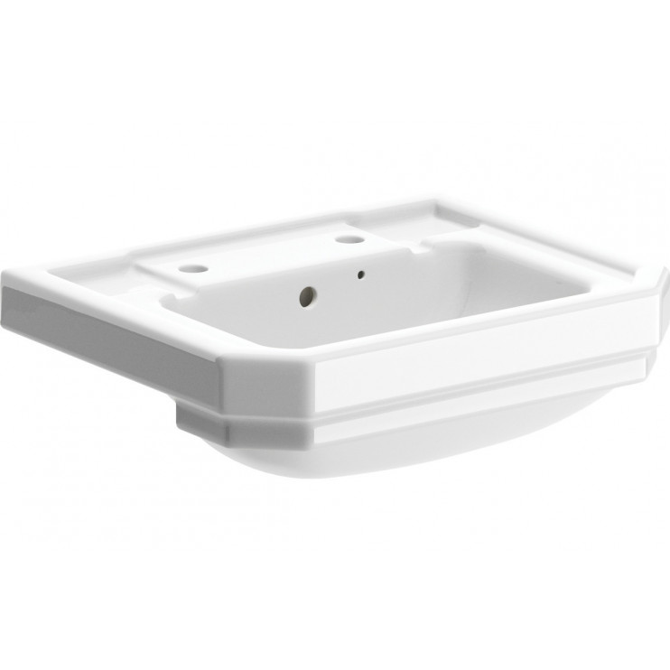 Sherbourne 495x445mm 2TH Semi Recessed Basin