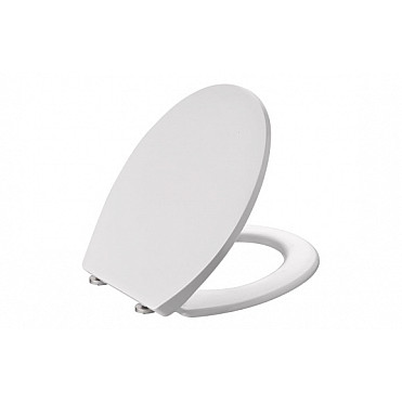 Sherbourne Soft Close Toilet Seat Only - White
