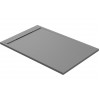 30mm Slate 1400x800mm Rectangular Tray & Waste - Grey