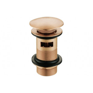 Slotted Mushroom Basin Waste (1 1/4") - Brushed Bronze Slotted Mushroom Basin Waste (1 1/4") - Brushed Bronze