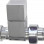 Square Chrome Radiator Valves - Straight