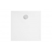 28mm Anti-Slip Ultra-Slim 800mm Square Tray & Waste