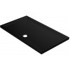 40mm Low Profile 1700x700mm Rectangular Tray & Waste - Matt Black