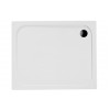 45mm Low Profile 900x700mm Rectangular Tray & Waste - White 45mm Low Profile 900x700mm Rectangular Tray & Waste - White
