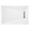 25mm Linear 1000x900mm Slim Rectangular Tray & Waste
