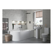 Tuscany Soft Close Toilet Seat - White