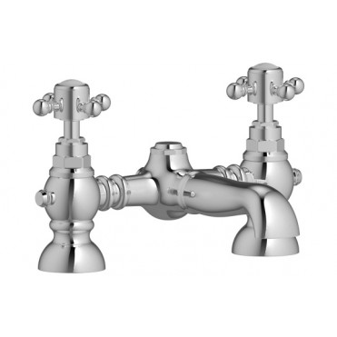 Tadlow Bath Filler - Chrome