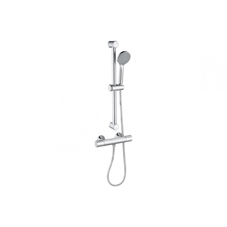 Terra Cool-Touch Thermostatic Bar Mixer Shower - Chrome Terra Cool-Touch Thermostatic Bar Mixer Shower - Chrome
