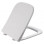Tilia Square Soft Close Toilet Seat (Slim Depth) - White