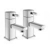 Toulon Basin Taps - Chrome Bathroom Taps