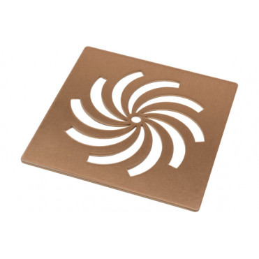 Ultra-Slim Tray Waste Cover - Brushed Bronze Ultra-Slim Tray Waste Cover - Brushed Bronze