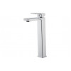 Vema Lys Tall Basin Mixer - Chrome Bathroom Taps