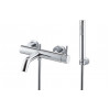 Vema Maira Wall Mounted Bath/Shower Mixer - Chrome