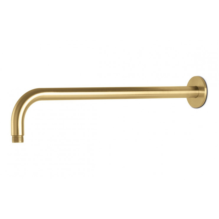 Vema Tiber 400mm Shower Arm - Brushed Brass Vema Tiber 400mm Shower Arm - Brushed Brass