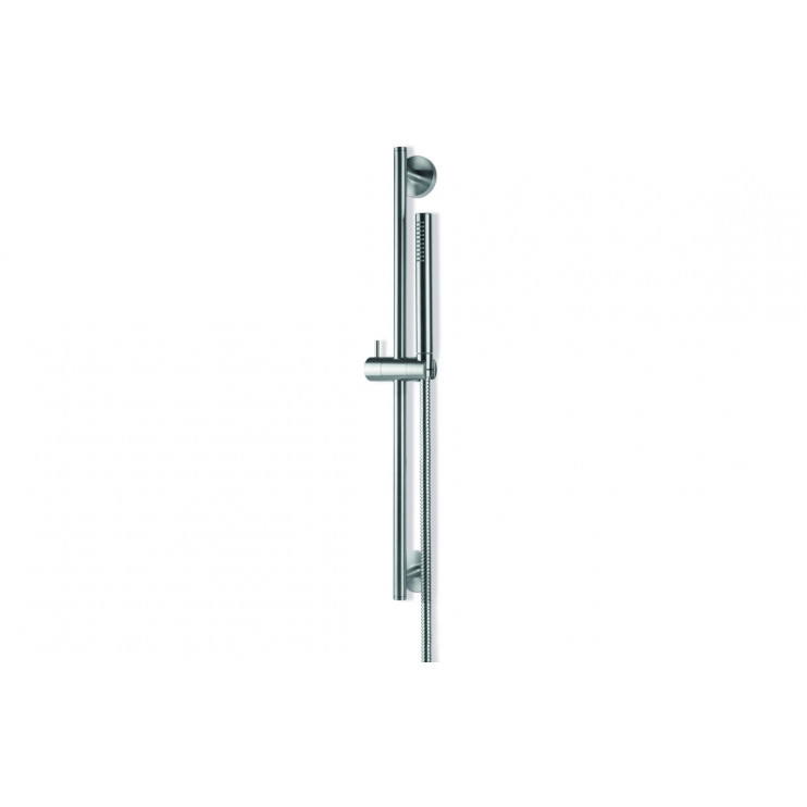 Vema Tiber Riser  Handset & Hose Set - St/Steel