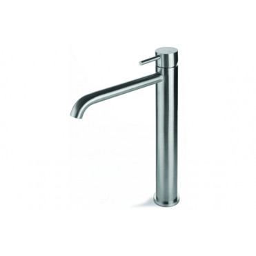 Vema Tiber Tall Basin Mixer - St/Steel