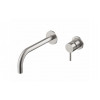 Vema Tiber Wall Mounted Basin Mixer - St/Steel