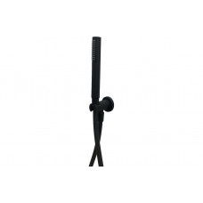 Vema Timea Black Round Handheld Showerhead