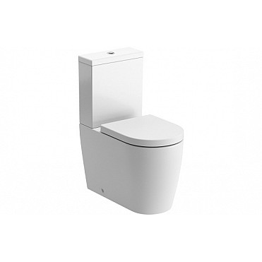 Cilantro Soft Close Toilet Seat - White