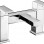 Zacara Bath Filler - Chrome