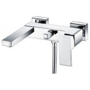 Zacara Wall Mounted Shower Mixer & Shower Kit - Chrome Zacara Wall Mounted Shower Mixer & Shower Kit - Chrome