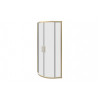 Classix 800mm 2 Door Quadrant - Brushed Brass Classix 800mm 2 Door Quadrant - Brushed Brass