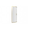 Classix 800mm 2 Door Quadrant - Brushed Brass Classix 800mm 2 Door Quadrant - Brushed Brass