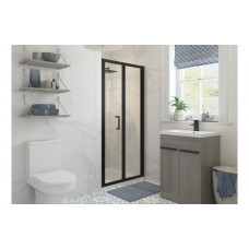Classix 760mm Bi-fold Door - Matt Black
