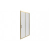 Classix 1600mm Sliding Door - Brushed Brass Classix 1600mm x 6mm Glass Sliding Door - Brushed Brass