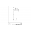 Shower Arm AB2415 Abode Euphoria Ceiling Mounted Circular Shower Arm - Chrome