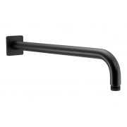 Abode Uno Wall Shower Arm - Matt Black