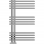 Rhondi Round Ladder Radiator (500x800x50mm) - Chrome