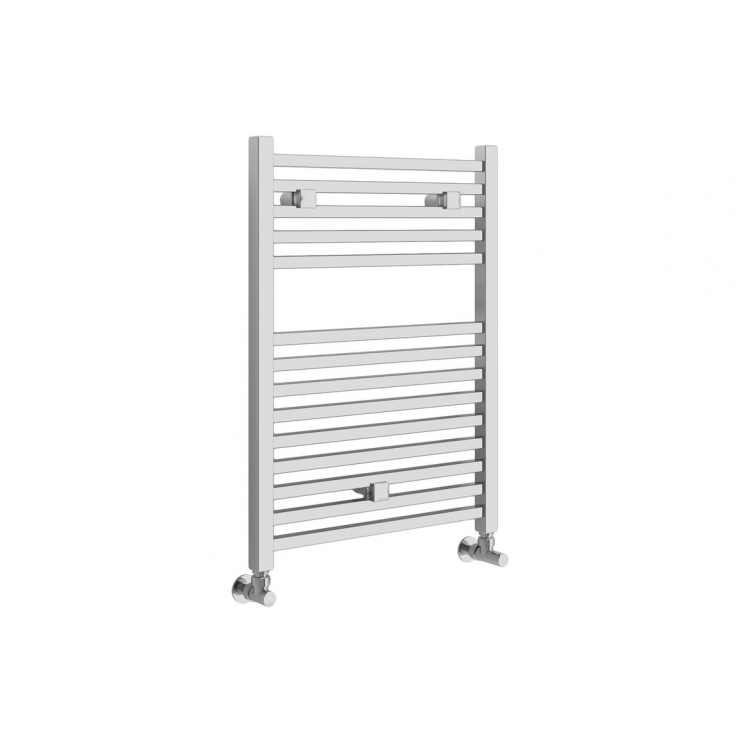 Qubos Square Ladder Radiator (500x690x30mm) - Chrome