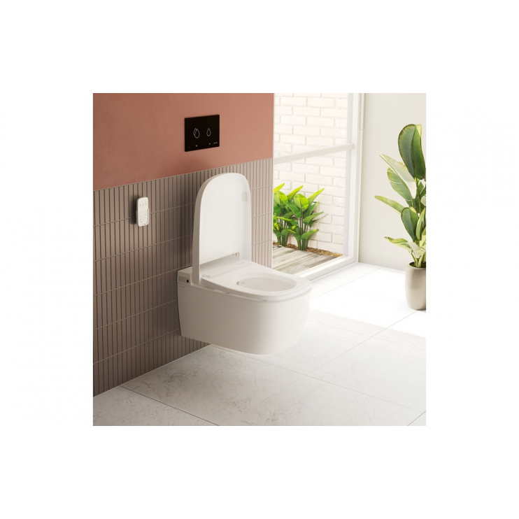 VitrA V-Care Essential Rimless Smart Toilet - White