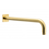 Shower Arm AB4662 Abode Uno Wall Shower Arm - Brushed Brass