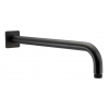 Shower Arm AB4661 Abode Uno Wall Shower Arm - Matt Black