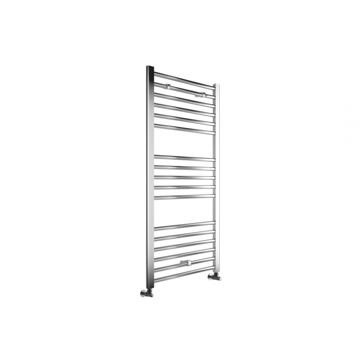 Grada Straight 30mm Ladder Radiator (500x1200x30mm) - Chrome heated bathroom towel rails 