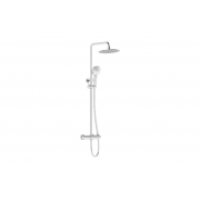 VitrA Aquaheat Bliss 250 Thermostatic Shower Column - Chrome