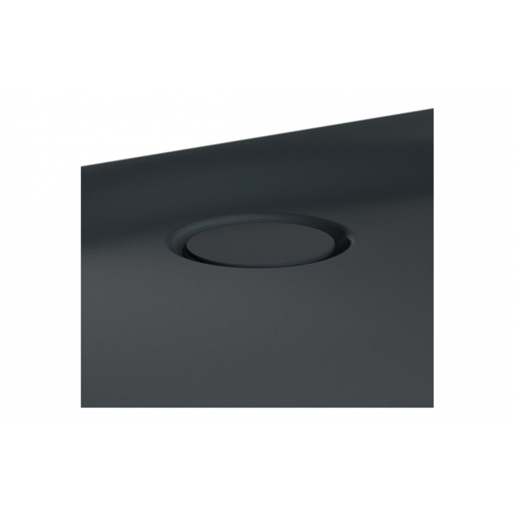 VitrA Leaf Shower Tray Syphone Waste - Matt Anthracite VitrA Leaf Shower Tray Syphone Waste - Matt Anthracite
