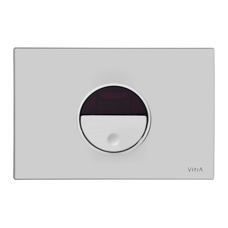 VitrA Pro Photocelled Flush Plate - Shiny Chrome